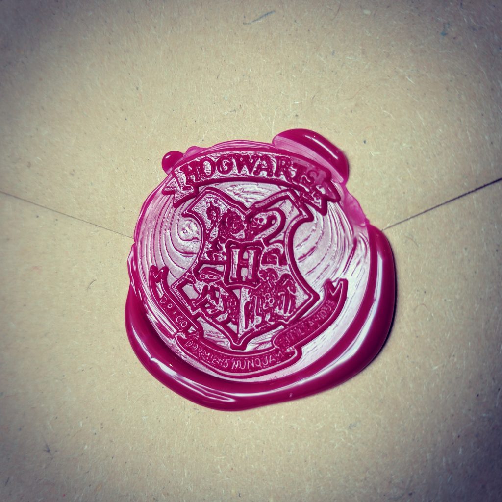 Homemade Hogwarts Letters Harry Potter Party Inspiration Invites Hogwarts Wax Seal