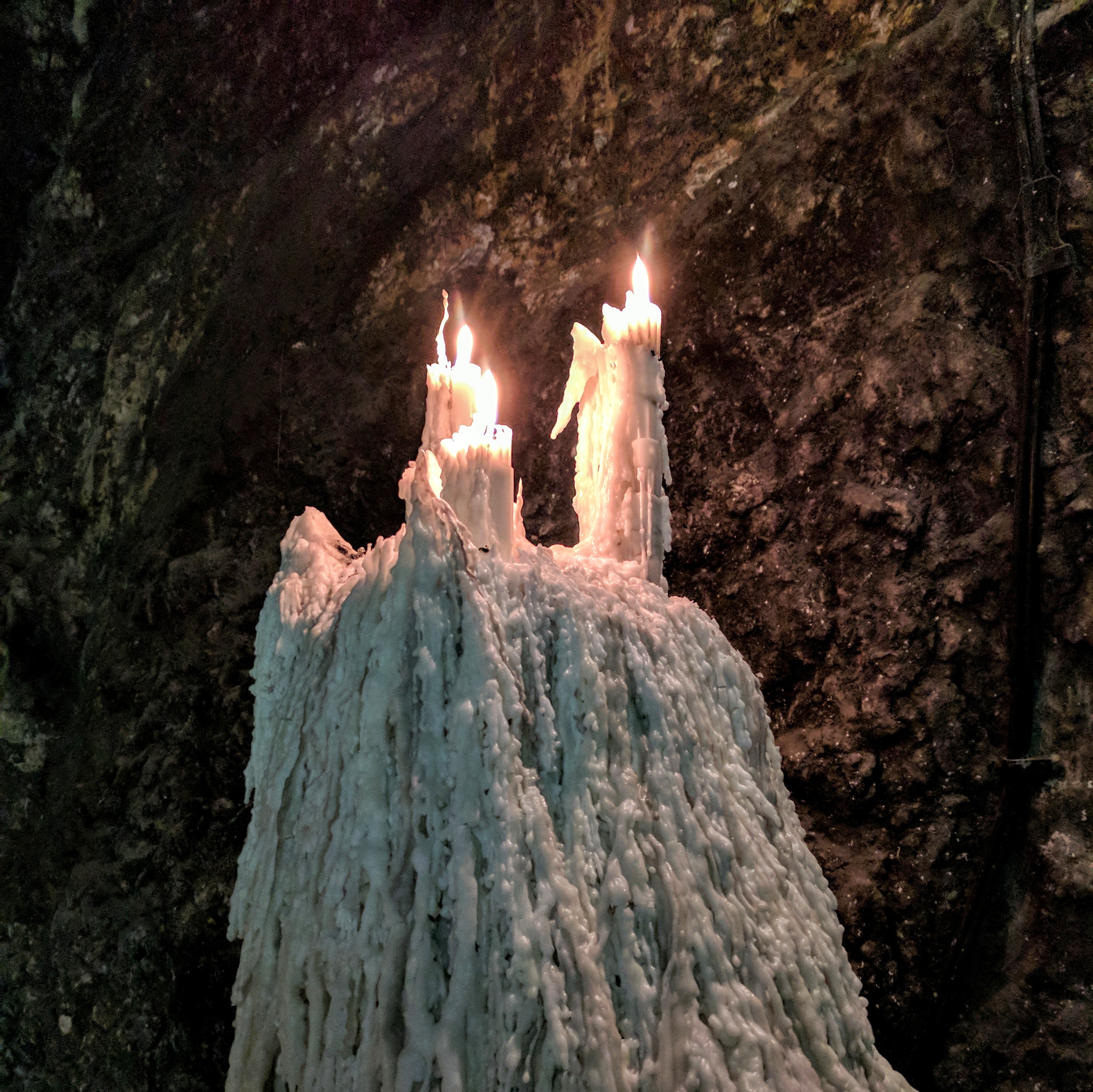 Bathophobia Fear of Depths Candlelit Caves