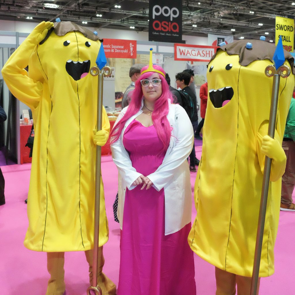 MCM Comic Con 2017 Princess Bubblegum Banana Guards