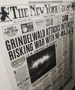 Grindelwald Harry Potter Newspaper