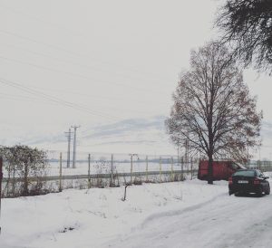 Visiting Romania -Snowy Landscape