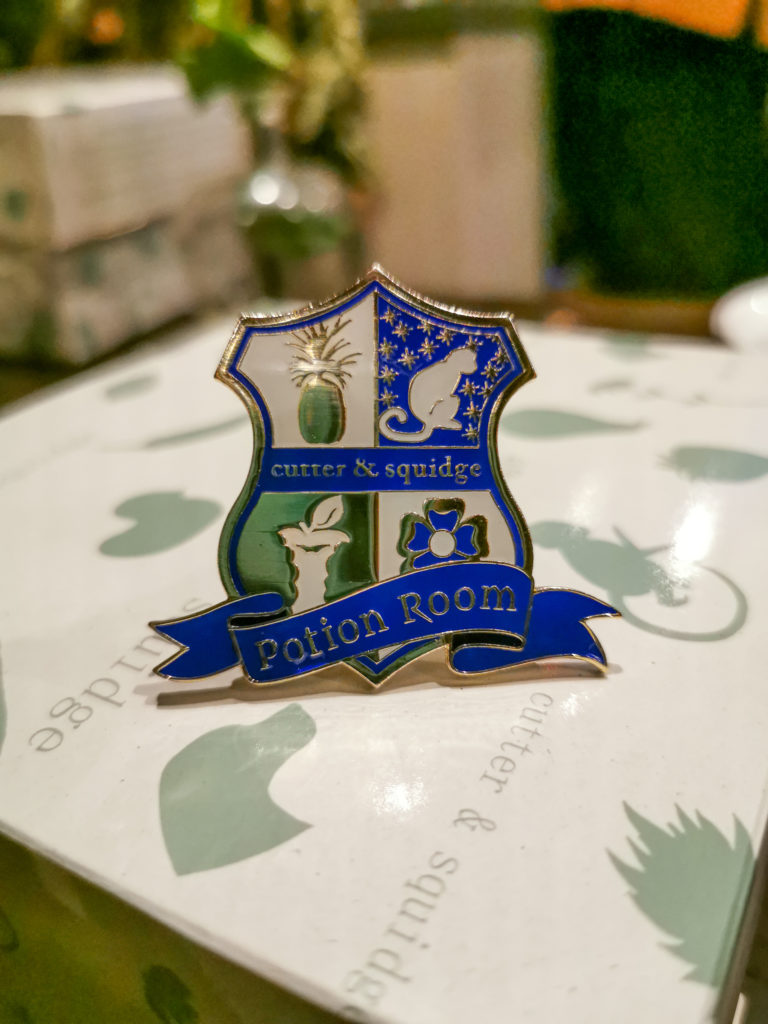 Cutter and Squidge Potion Room BADGES